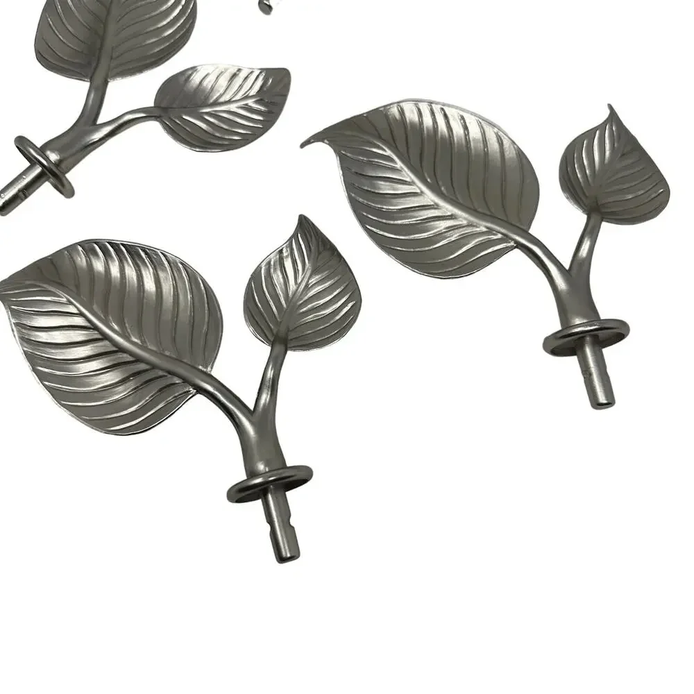 Rod Desyne Screw In Finnial Set Of 10 Satin Nickel ADF 33-15